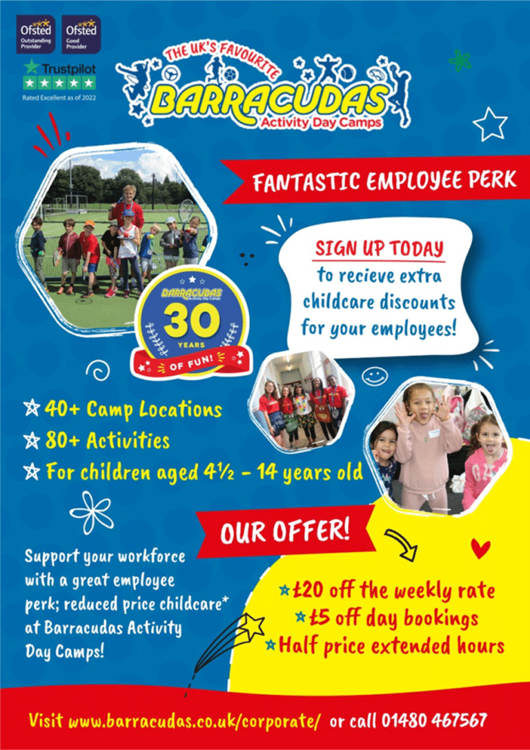 Barracudas Activity Day Camps - Cambridgeshire Police Federation