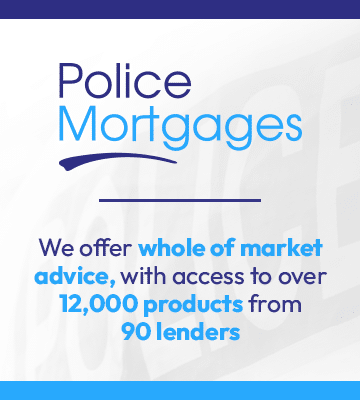 Police Mortgages mobile banner