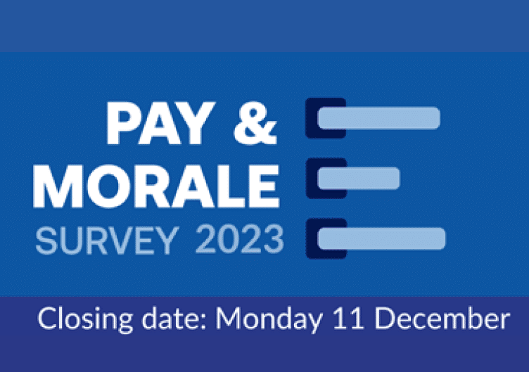 Pay & Morale survey closing 2023