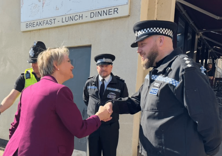 Home Secretary Yvette Cooper