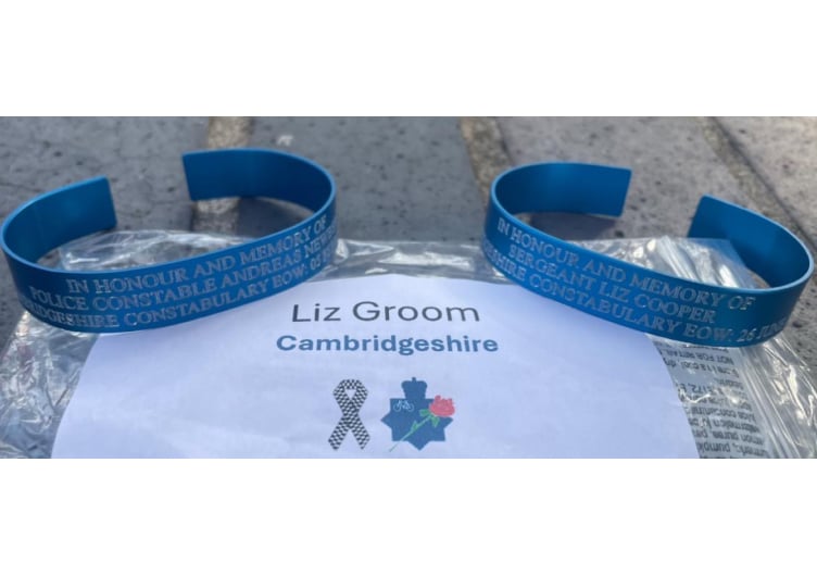 Liz Groom’s PUT wristbands.