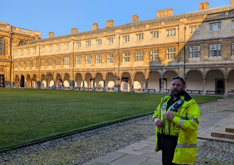 Cambridgeshire Police Federation Secretary Kevin Misik