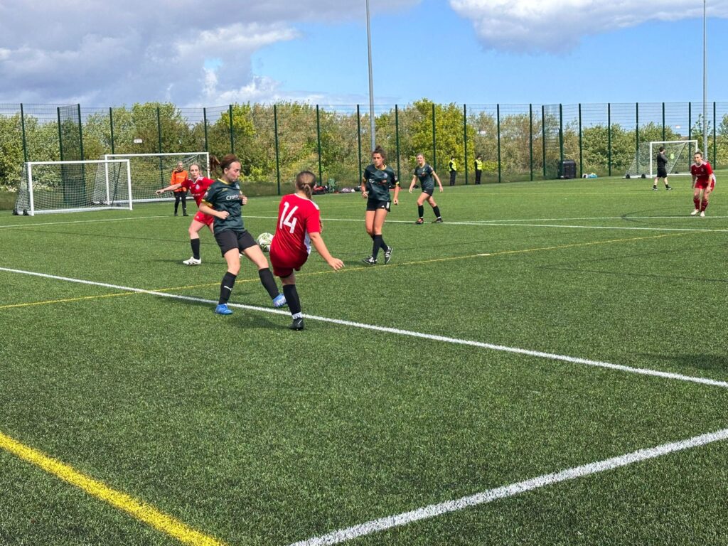 The Cambs Police FC women's squad play at the Police Sport UK (PSUK) Women’s Football Championship.