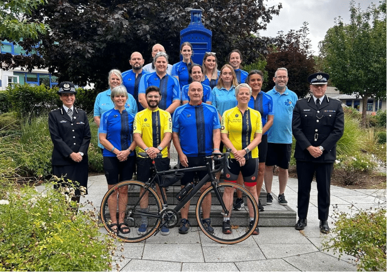 Cambridgeshire ready to ride for late officers on 2026 Police Unity Tour