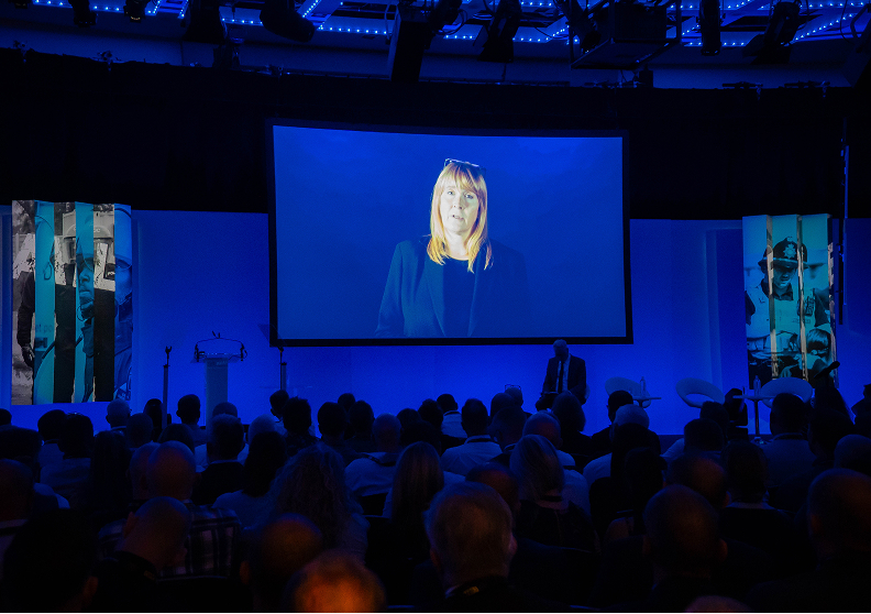 Policing Minister Sarah Jones at the opening of the Police Federation Conference 2026